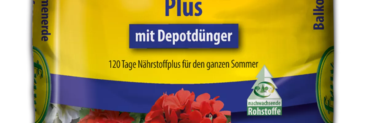 Frux Pflanzerden, Spezialerden für Balkon & Terrasse